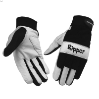 Перчатки из козьей кожи со вставкой Ripper STG0333
